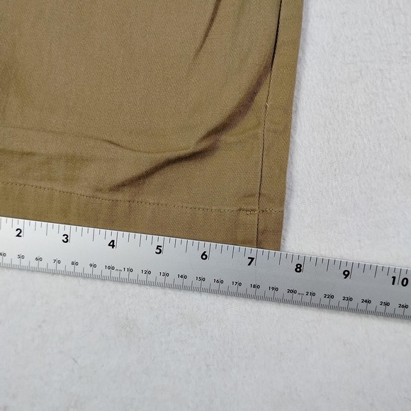 Brooklyn Cloth Pants Mens Small Khaki Cargo Drawstring Elastic Waist Stretch - Picture 9 of 11
